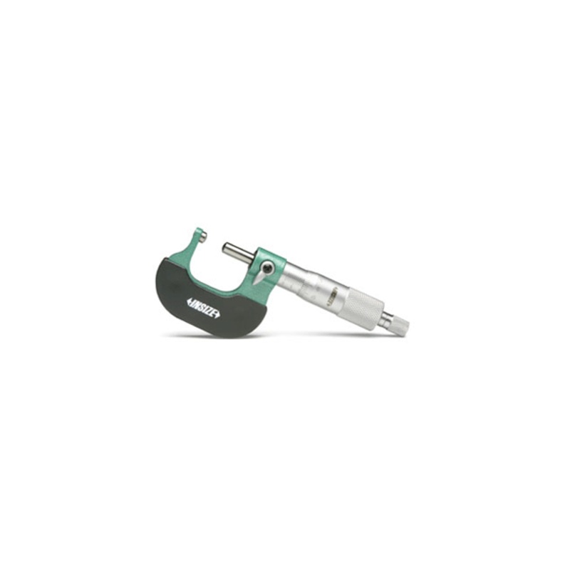 Insize Tube Micrometer 3260-1,  0-1 x .001 ball on anvil
