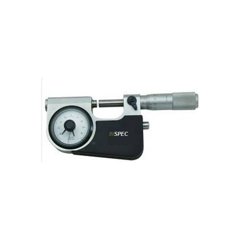 Inspec 0-1 Indicating Micrometer 274-81-101 graduation of micrometer .0001 Resolution of indicator .00005 Indicator range +/-..0015