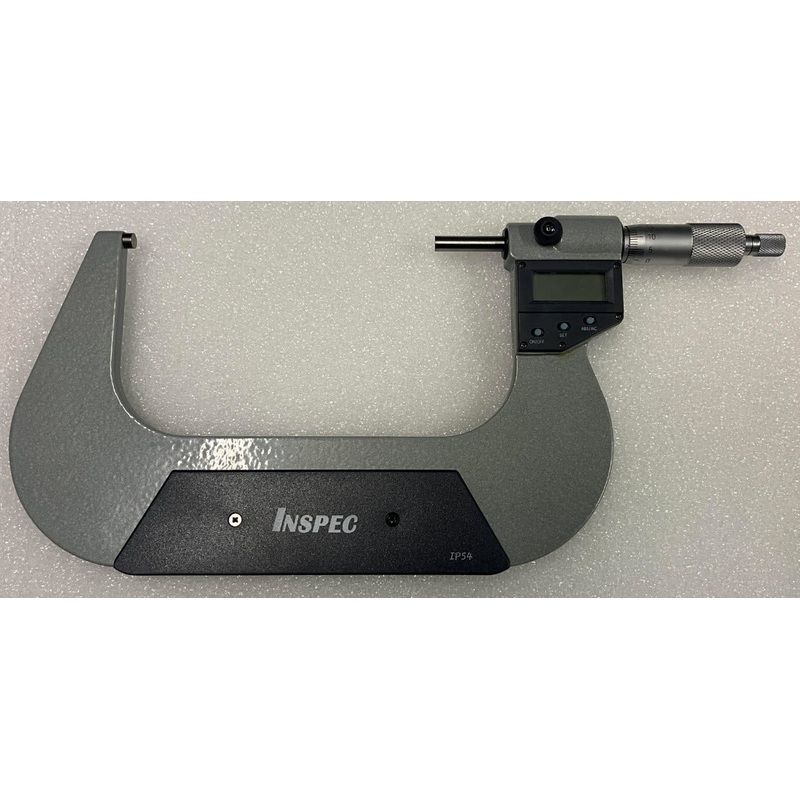 Inspec Digital Micrometer 130-04-414 Range 75-100mm/3-4 Resolution .00005/.001mm