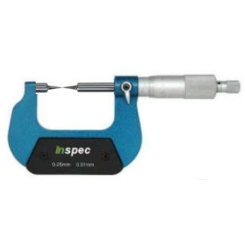 Inspec Point Micrometer 0-25mm x .01mm Code 200-41-060 15 degree