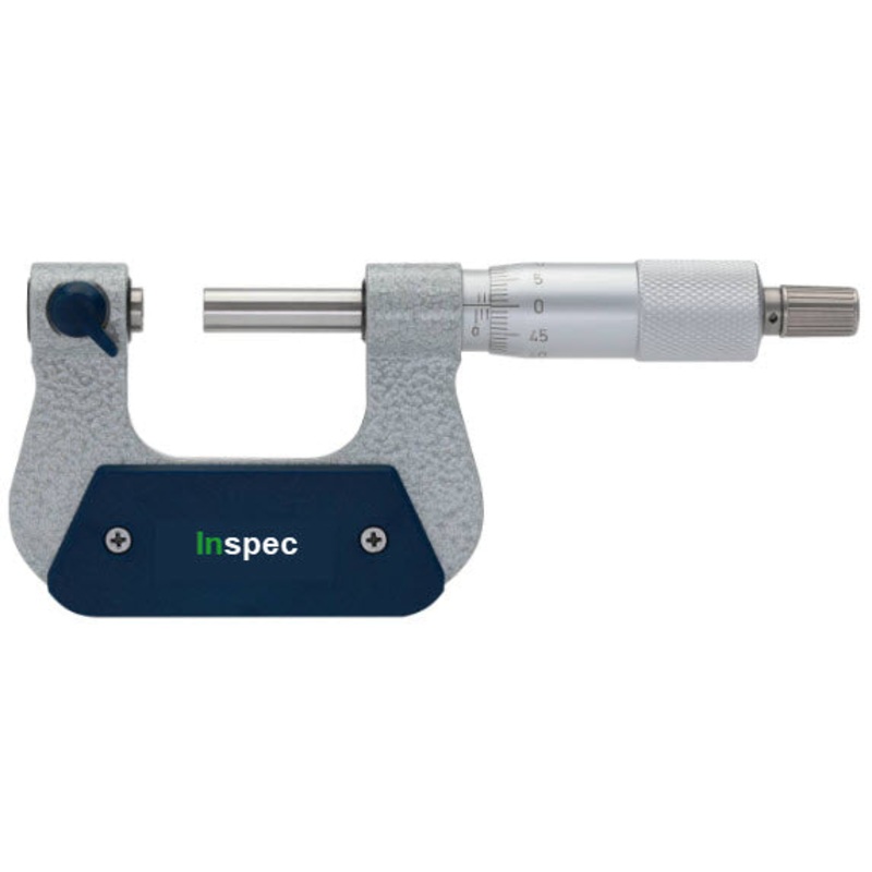 Inspec Screw thread Micrometer non rotating spindle Range 0-25mm x .01mm 250-91-000