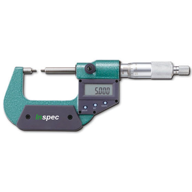 Inspec Spline Mic 230-11-410 Range 0-1/0-25mm Res .00005/.001mm