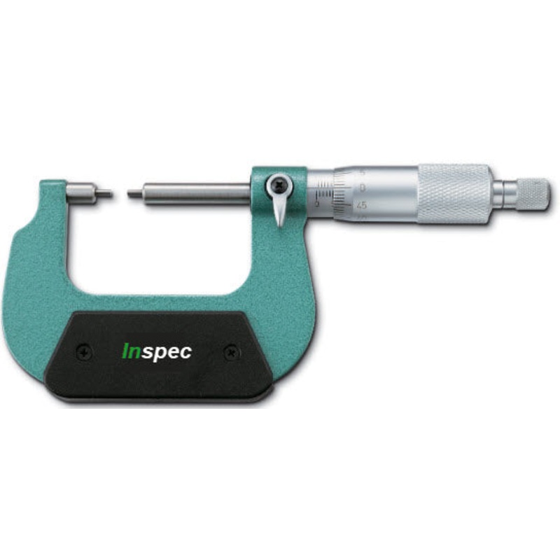 Inspec Spline Micrometer 0-1 x .0001 Type A (.080)anvils accuracy .0002, 200-11-101