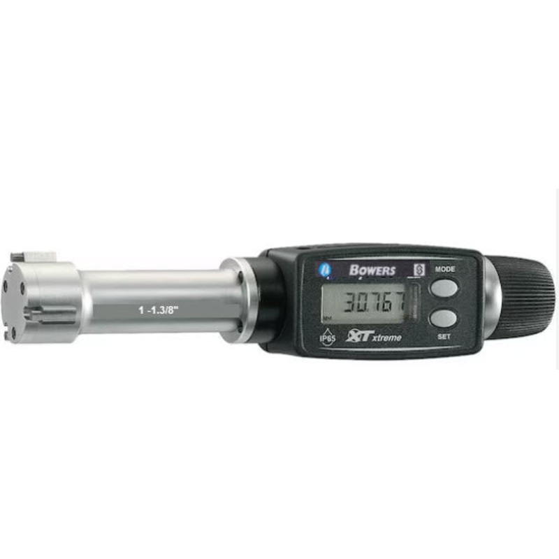 Bowers Digital Electronic Holemike Internal Micrometer, 1-1-3/8 Measuring Range XTD25i