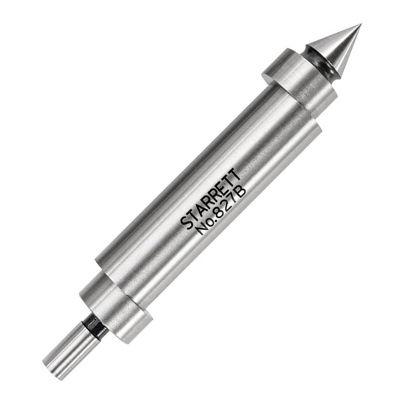 STARRETT 827B FINDER, EDGE, SINGLE END, .375 Body diameter, Contact diameter: 0.200 Inch