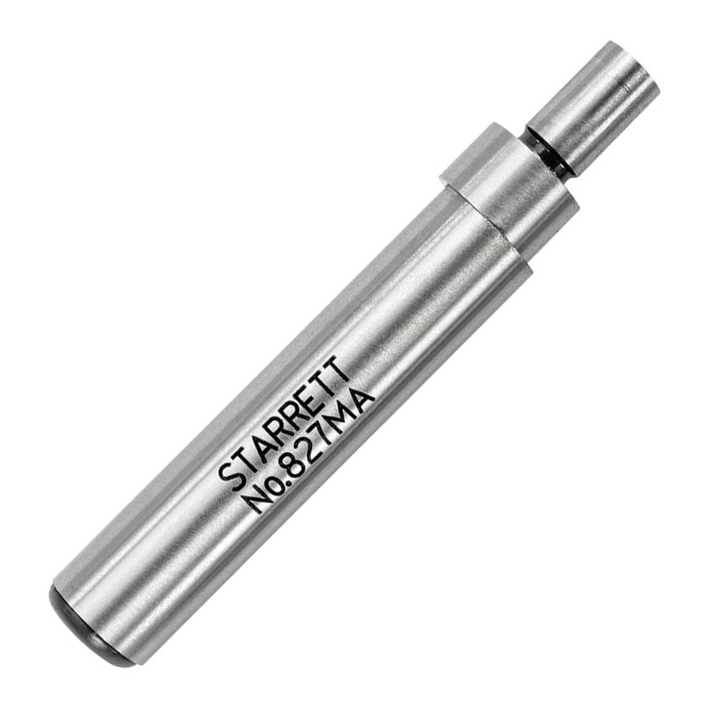 STARRETT 827MA FINDER, EDGE, SINGLE END, 10mm Body diameter, Contact diameter: 6mm