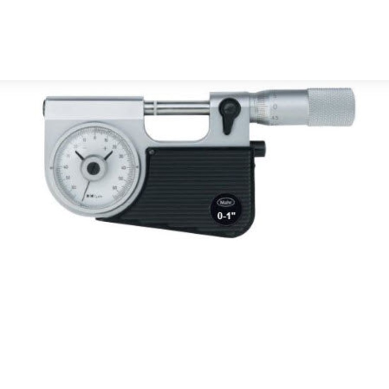 Mahr Indicating Micrometers with integrated Dial Comparator 40F 0-1” 4150900