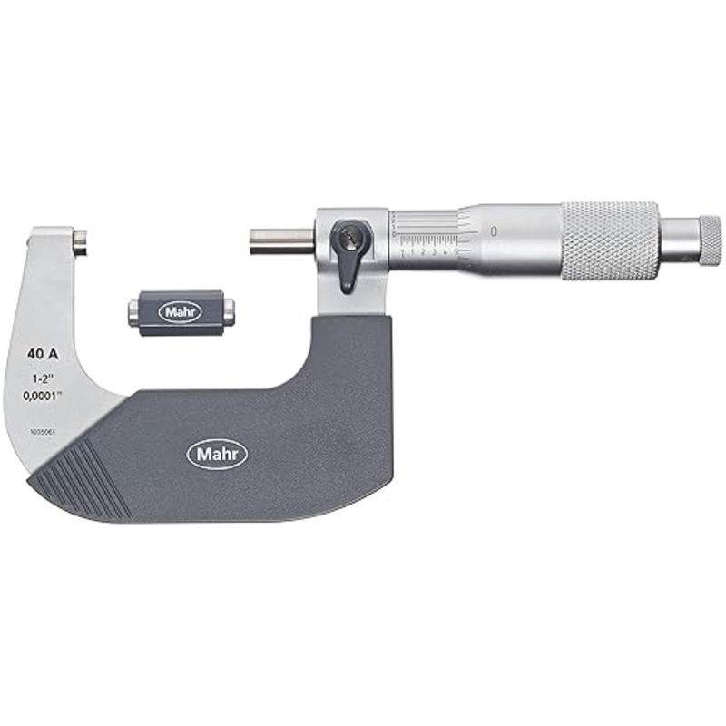 Micrometers Mahr Federal 4134901 40A Micrometer, 1-2