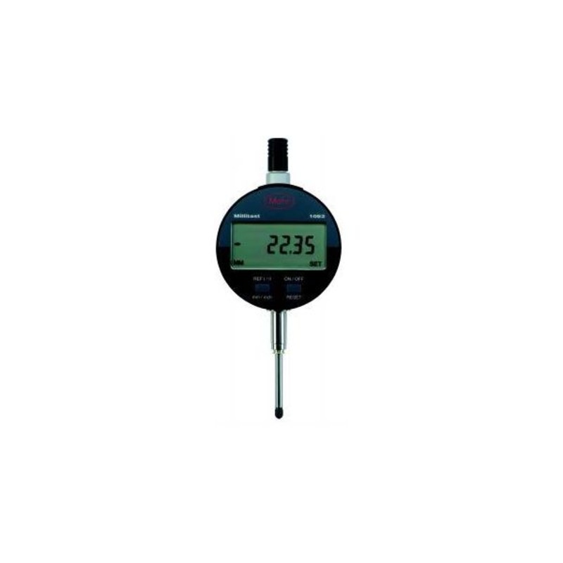Mahr 4336202 Digital Indicators Accuracy .005mm/.0002”: 50mm/2” Resolution: .001mm/.00005 Stem: 8mm 1082 Millitast