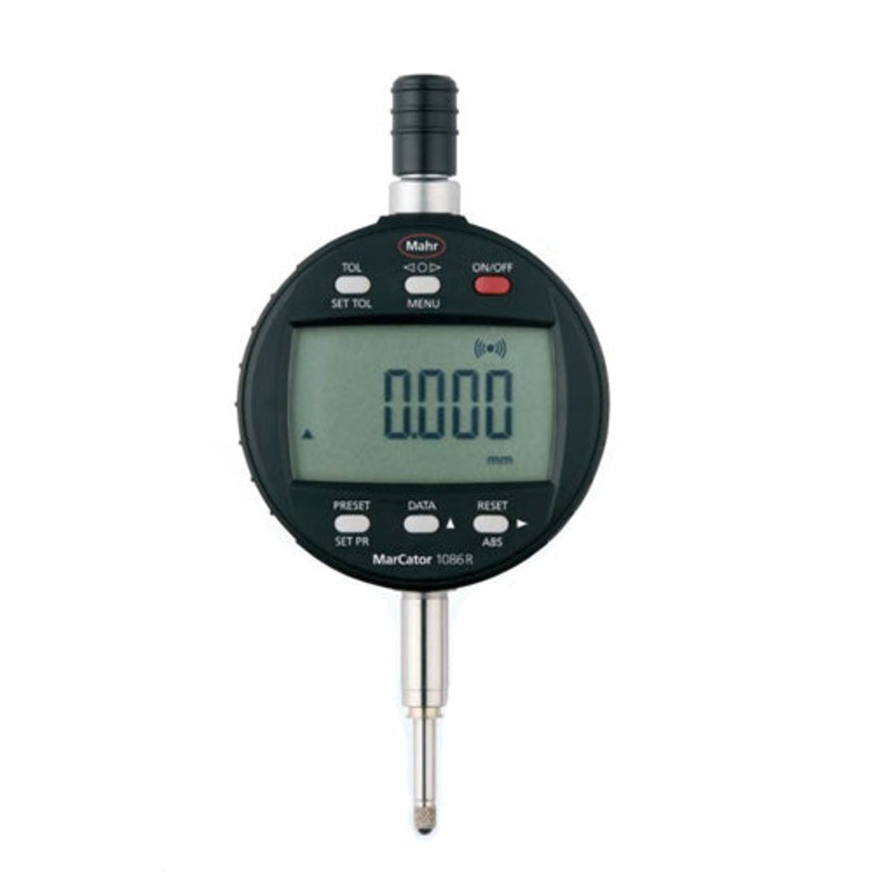Mahr Federal 4337624 1086 Ri Wireless Indicator; 0.5/12.5mm; Resolution 0.0005 mm, 0.001 mm, 0.002 mm, 0.005 mm, 0.01 mm,Resolution inches .00002, .00005, .0001, .0002, .0005