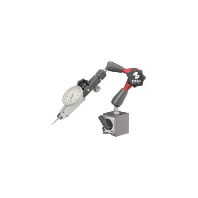 Fisso Strato line 3D articulated gauging arm XS13.55 (XS-13 F + S2) With Switch Magnet, 3/8 Stem. Indicator Not Included
