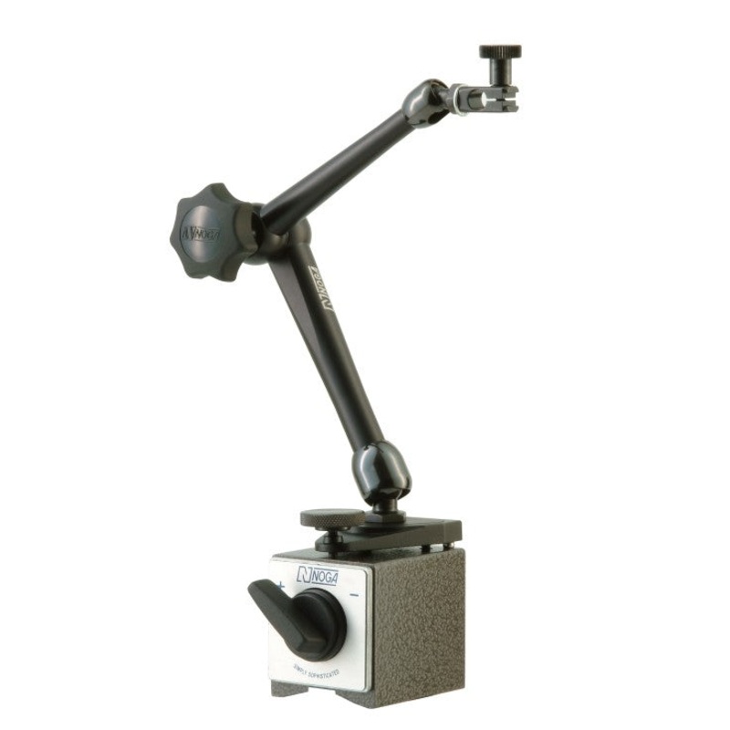 NOGA DG10533 Articulating Magnetic Indicator Holder, Holds: 3/8 & dovetail, Bottom Adjustment