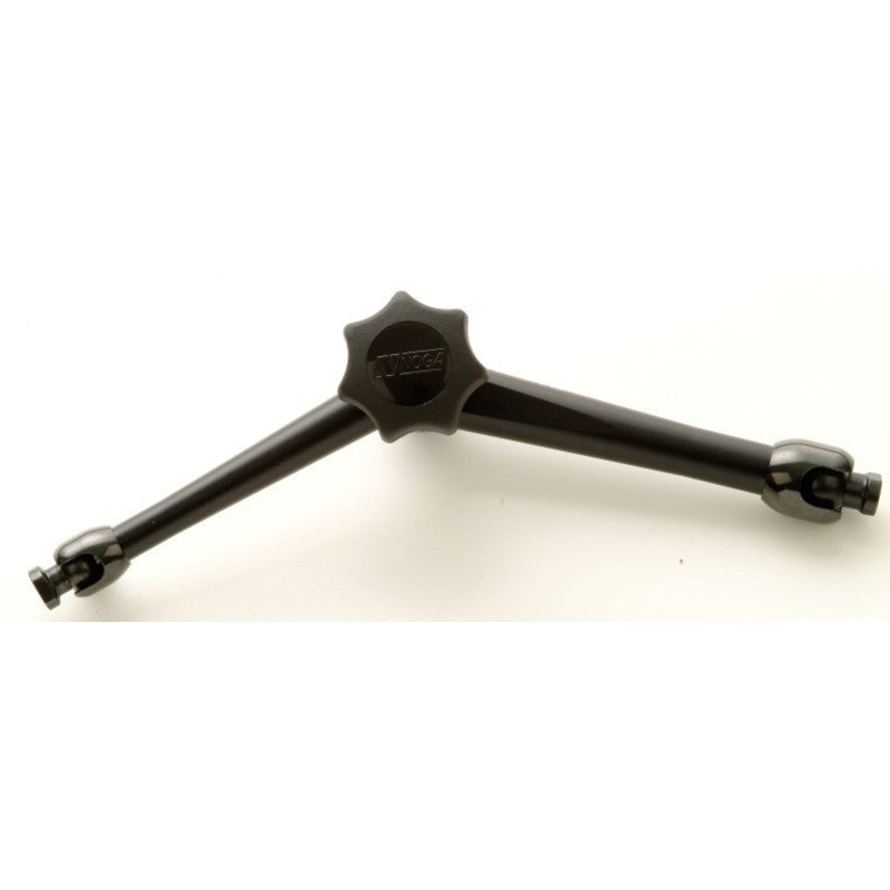 Noga DG60003 DG Arms. Int. M6/Int. M6. Int. thread D1: M6 Int. thread D2: M6 Arm length L1: 110mm Arm length L2: 101mm Total Length: 211mm