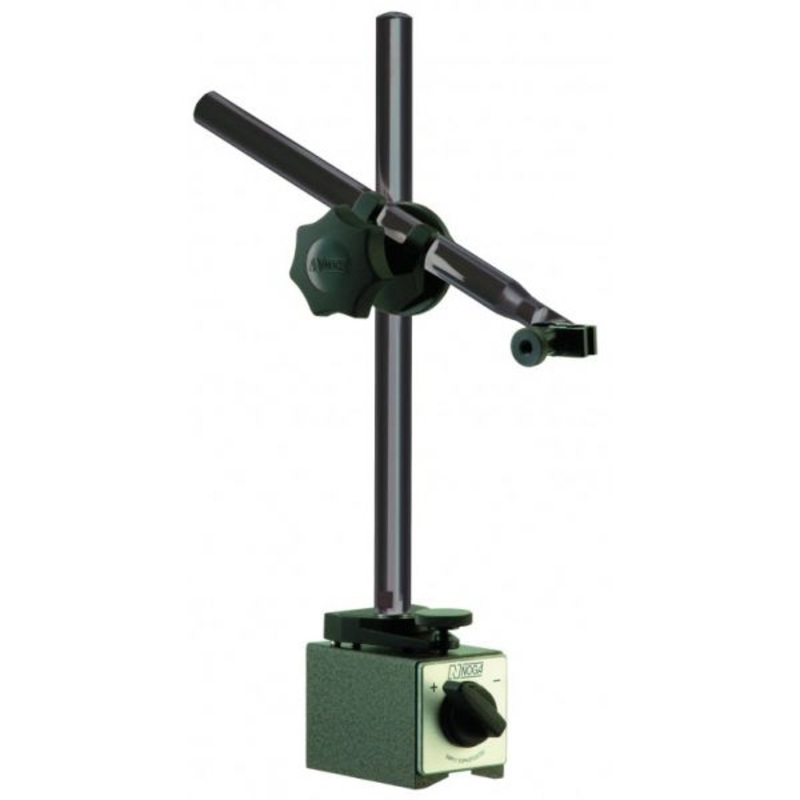 Noga PH4016 Magnetic base Magnet Dimensions W X L X H : 50 x 70 x 55mm Magnetic Force : 1000N Post Diameter 16mm x Length 260mm Arm Diameter 16mm Length 225mm with Universal Swivel Clamp 6mm, 8mm and 3/8