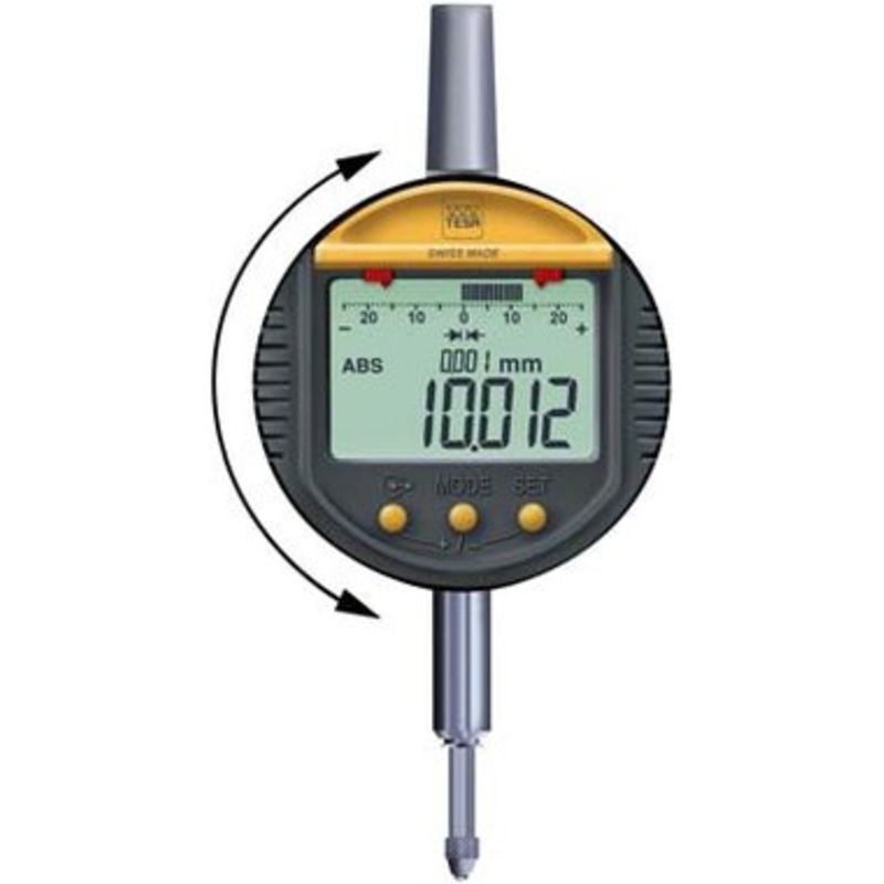 Tesa Digico 505 MI 01930250 Digital plunger Indicator 12.5mm travel .001mm resolution SKU 01930250