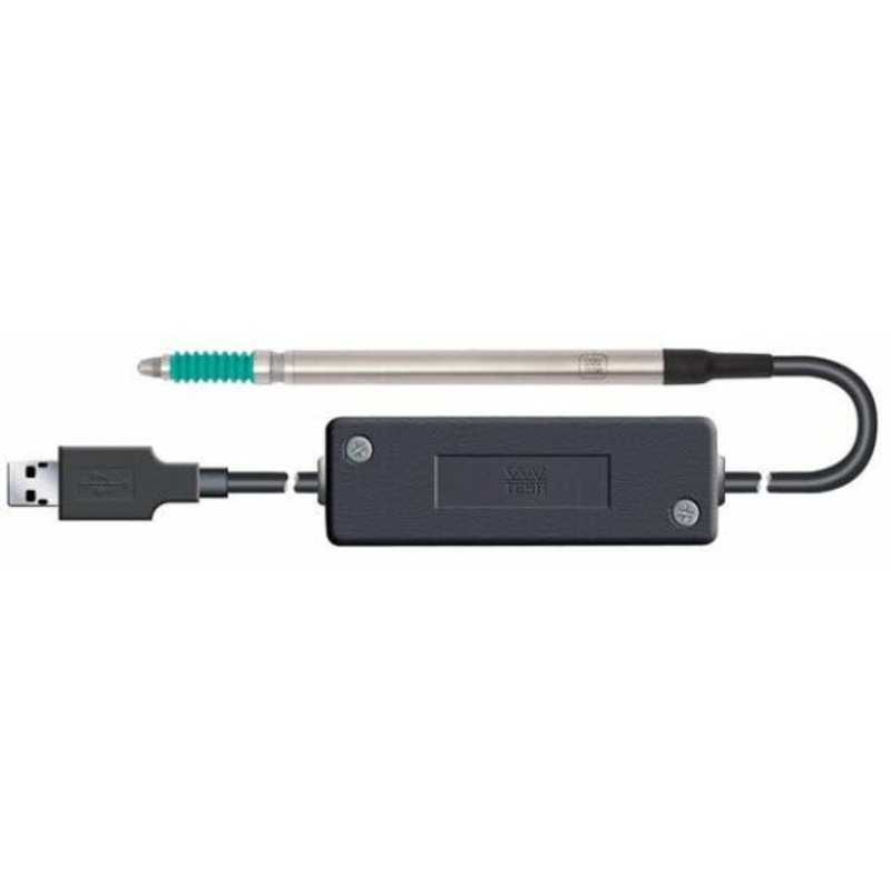 Tesa GT61 probe, USB,  5 mm, force = 0,9 N, axial cable Part number 03230204