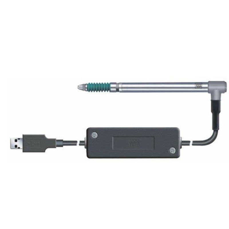 Tesa GT62 probe, USB,  5 mm, force = 0,9 N, radial cable Part number 03230205