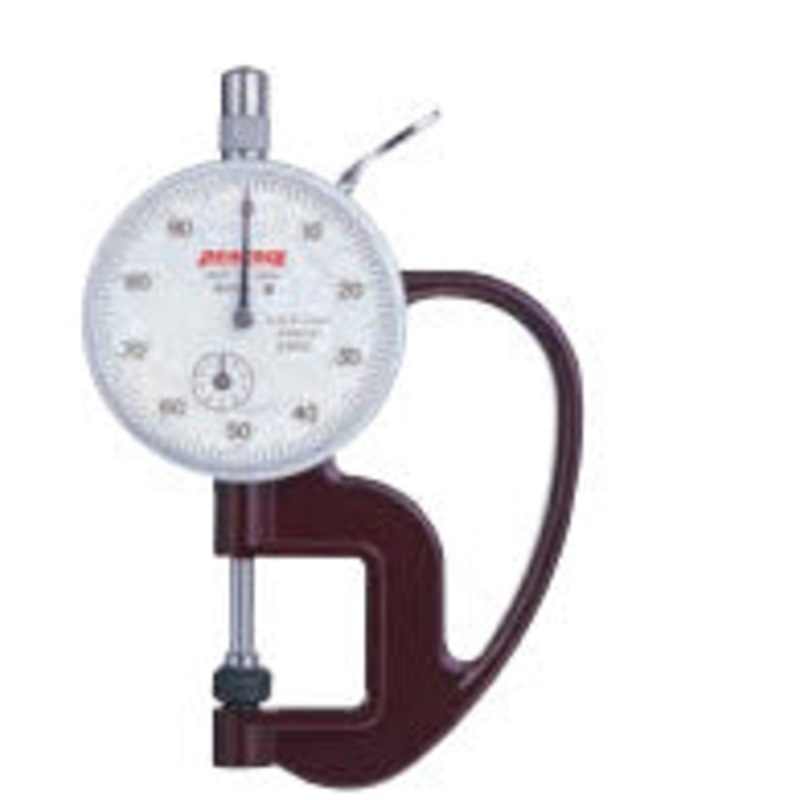 Peacock  Dial Thickness Gauge Graduation .01mm x 10mm Throat 20mm Model G