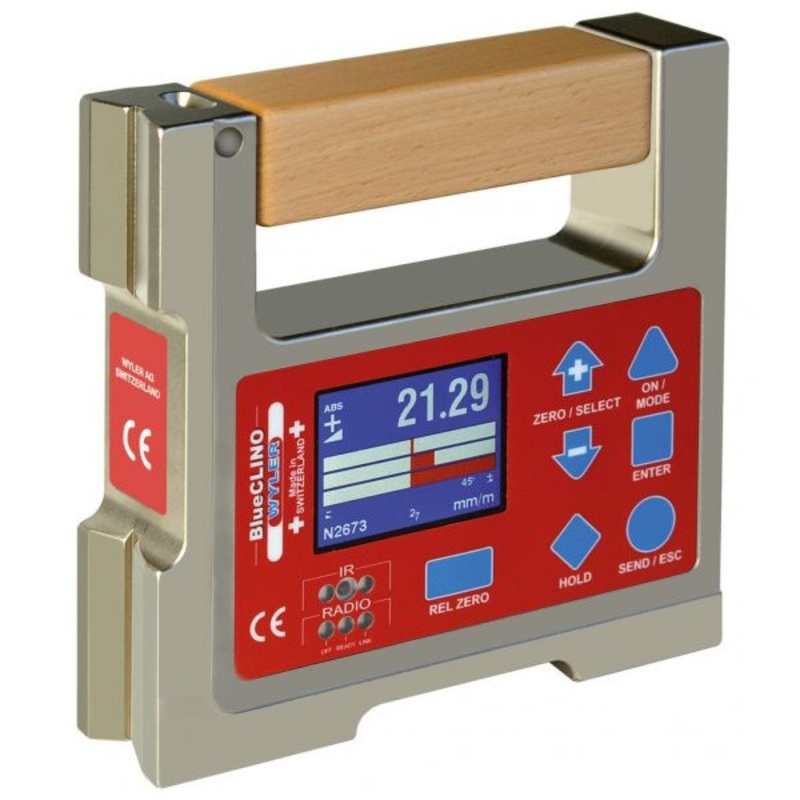 Wyler 018-2010-XG60 BlueCLINO 2000, measuring range of  60, Precision Inclinometers, Standard Version no magnets 60-6190B, 54-825-350