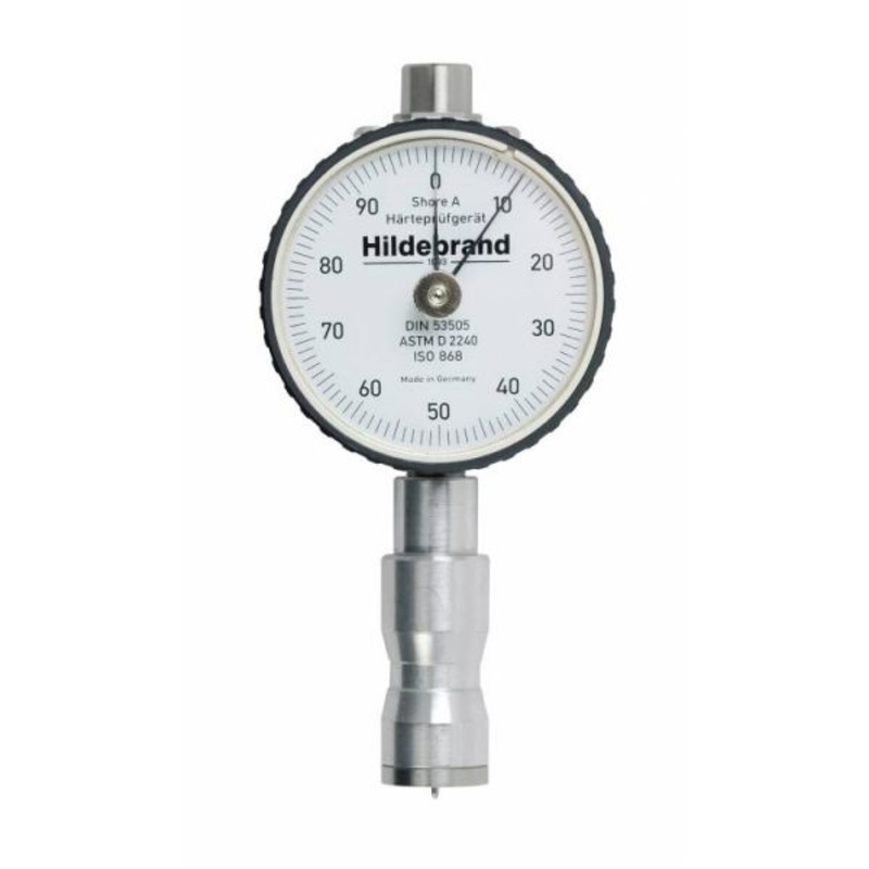Hildebrand Code 2228081, Model HD3000 Shore D Hardness Tester With Drag Pointer DIN ISO 7619-1, ISO 868, ISO 7619, ASTM D 2240 (Linear Ball Bearings)