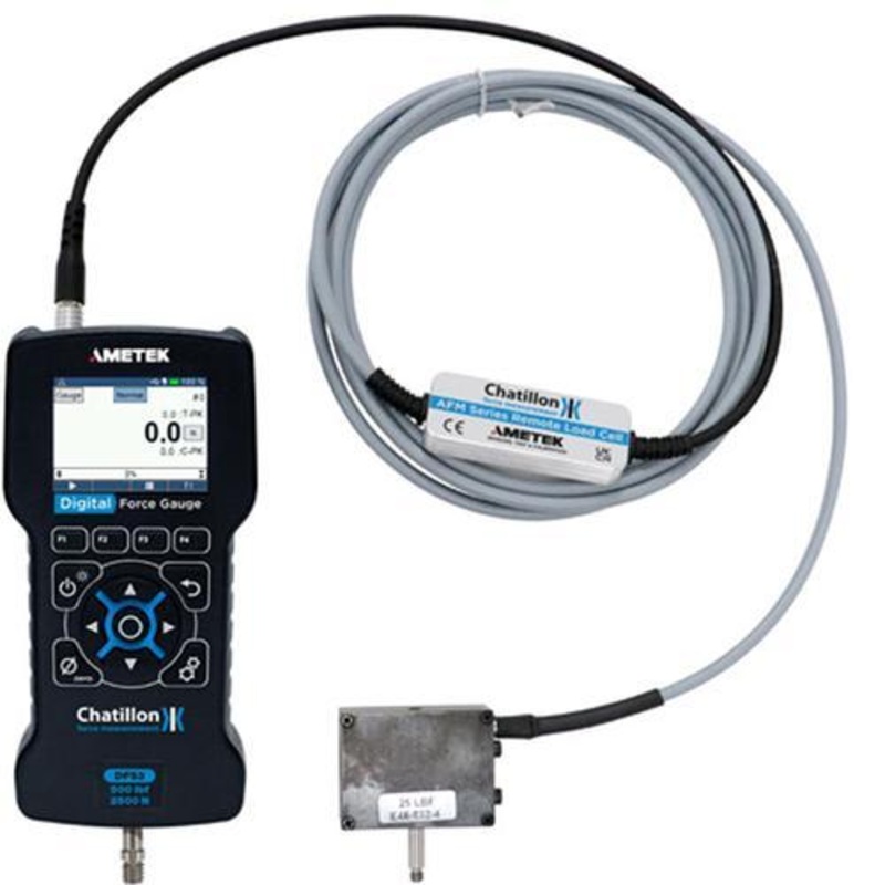 Ametek Chatillon  DFS3-010-AFM-010 Digital Force Gauge 10 x 0.001 lbf – Remote Loadcell – 10 x 0.001 lbf, 50 x 0.001 N, 5 x 0.0001 kgf, 160 x 0.01 ozf, 5000 x 0.1 gf