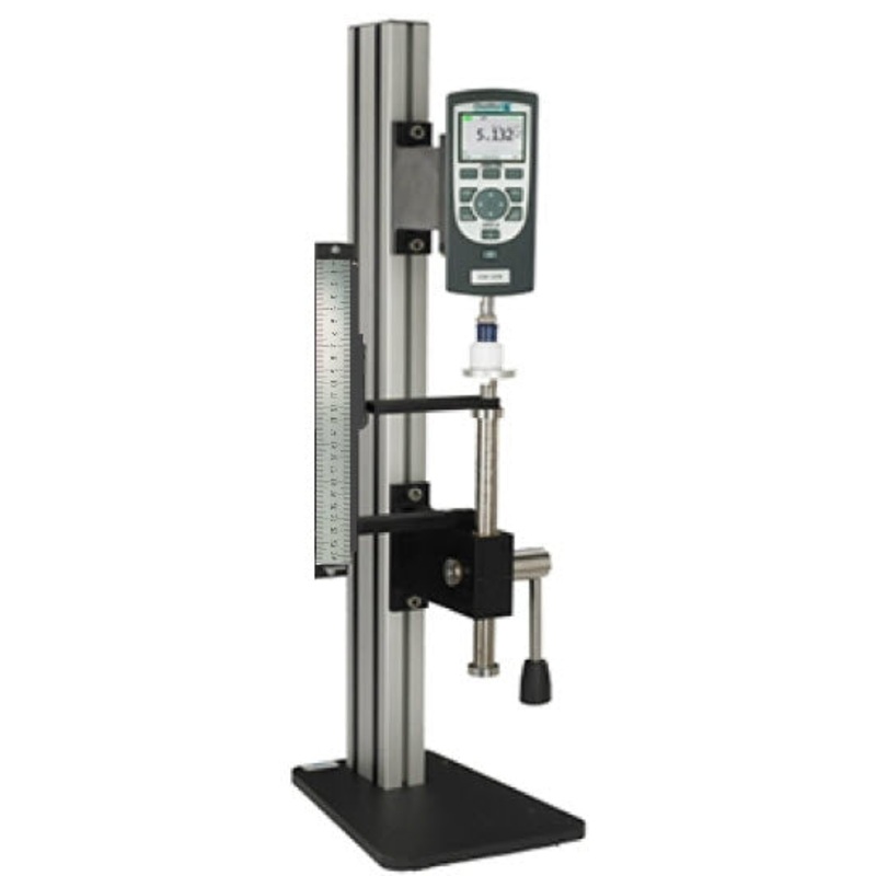Chatillon #    MT500HE1B2 Mechanical Test Stand, 500 lbf, 2.5kN, Handwheel, 1000mm, LG and DF Series, Vertical Bench Mounting, with Ruler
