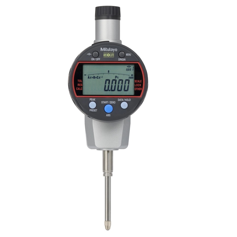 Mitutoyo 543-590B-10 Digital Indicator Calculation ID-C 25.4mm 0.001mm Flat Back Plate 0-25.4mm