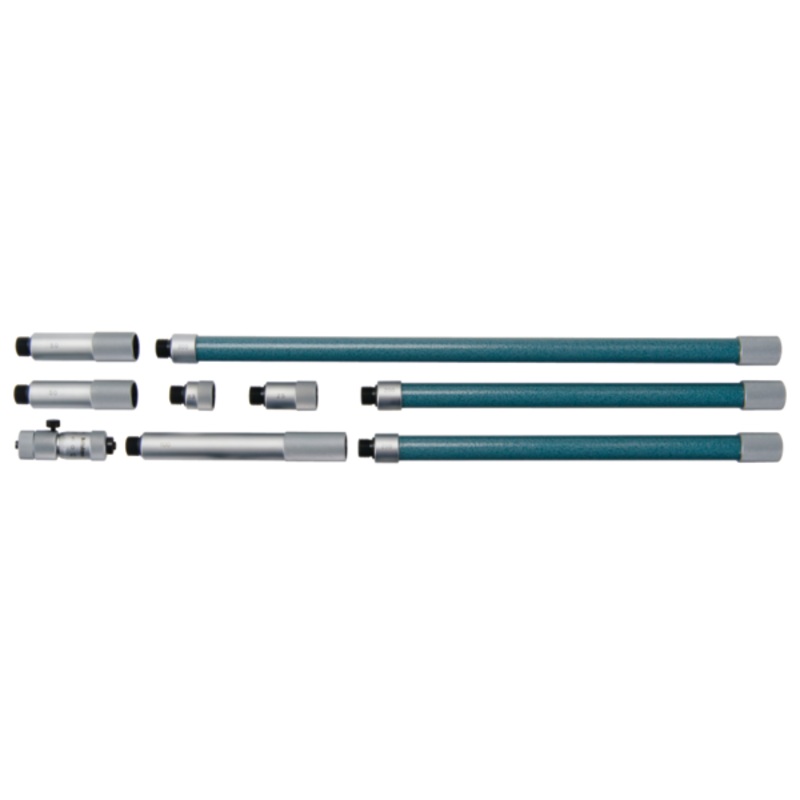 Tubular Inside Micrometer, 50-1000mm 137-209 Carbide Measuring Faces
