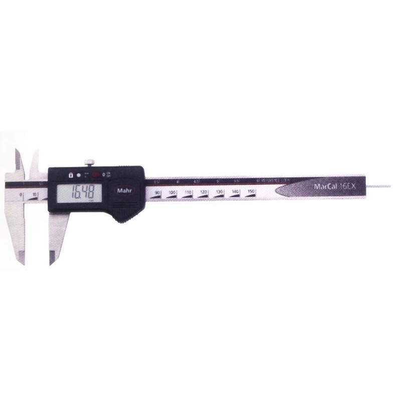 Mahr 4102402 16 EX Pocket Vernier Caliper Range: 0-200 mm|0-8inch Accuracy: 0.03mm|.0015 inch