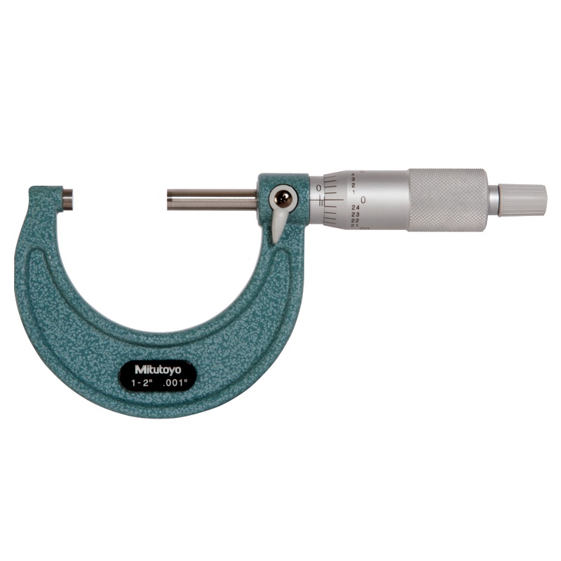 Mitutoyo Imperial Analogue Outside Micrometer 1-2, Ratchet Stop 103-178
