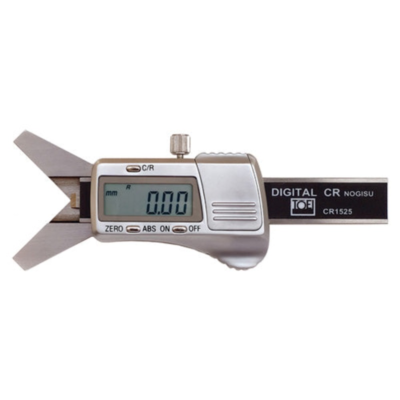 Naito CR0508 Digital Chamfer / Radius Gauge Digital gauge for a 45 degree chamfer offset, corner radius corner or cylinder