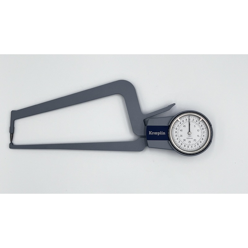 Kroeplin External Gauge OD2050R 0-50mm x .05mm Wall thickness, depth 170mm