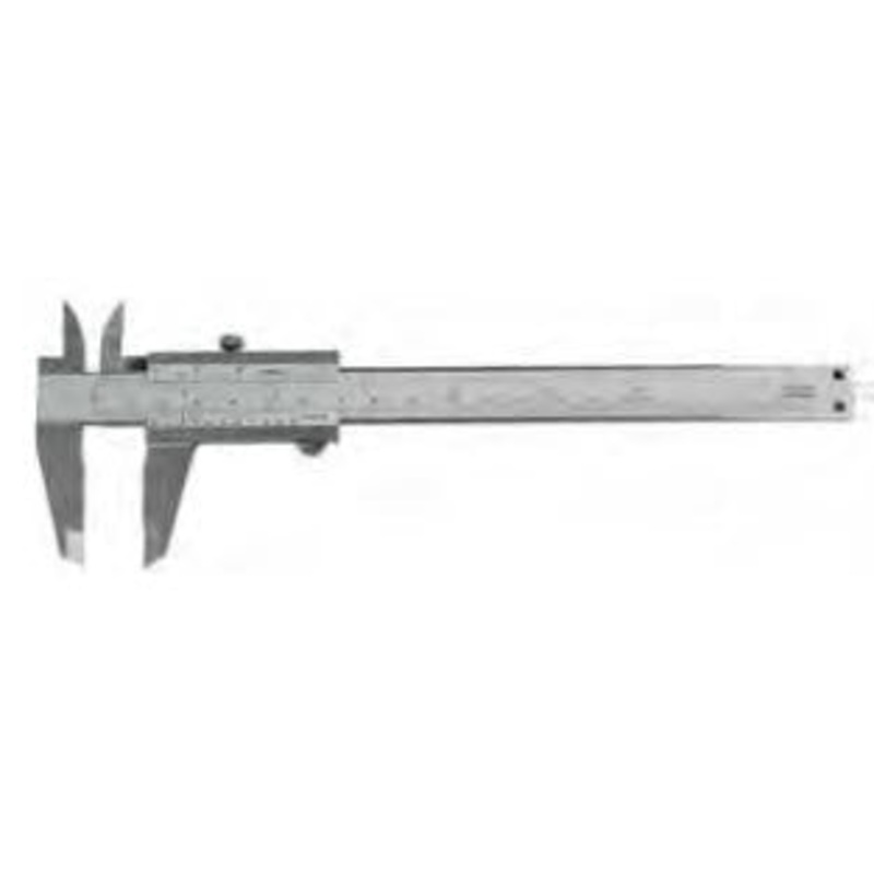 Quality Toolds Vernier Caliper 10-003, 0-200mm/0-8  Graduation .05mm & 1/28