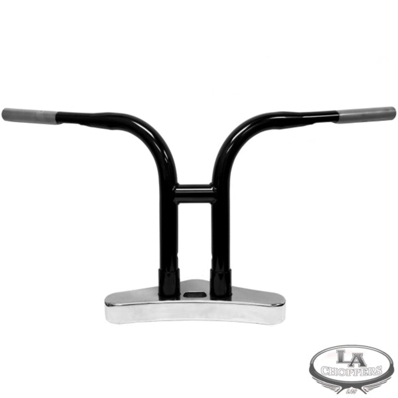 1.5 TALL RISER EXTENSION FOR 1.25 BARS BLACK UNIVERSAL