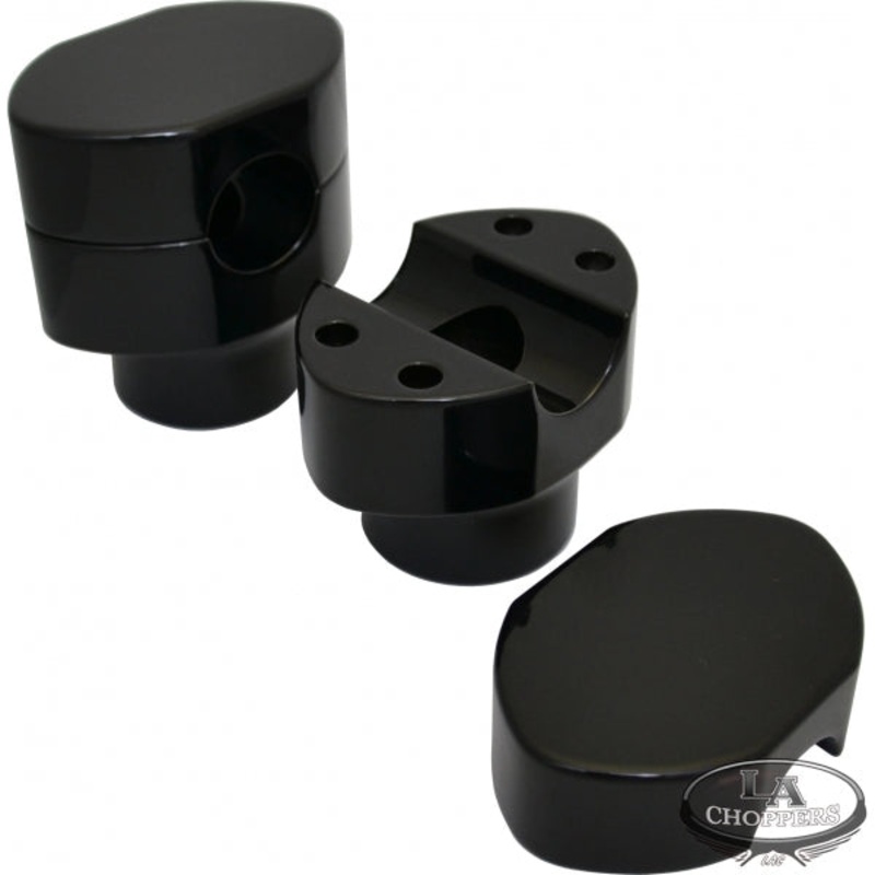 1 PAUGHCO AND DANN SPRINGER RISERS BLACK UNIVERSAL