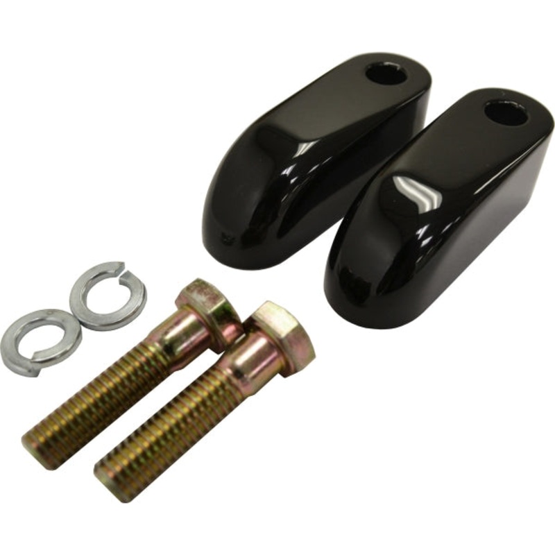 2 PULLBACK RISER EXTENSIONS – BLACK