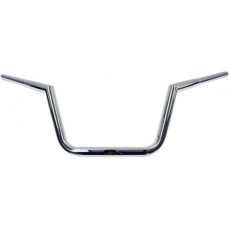 HANDLEBAR TWINPEAK / 8.5 TALL, 7.5 PULLBACK, 36 WIDE, 12 ENDRISE, 8.5 CENTER WIDTH / NATURAL-CHROME