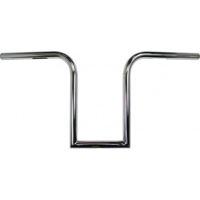1 NARROW BOURBON APE BARS 12 RISE CHROME UNIVERSAL