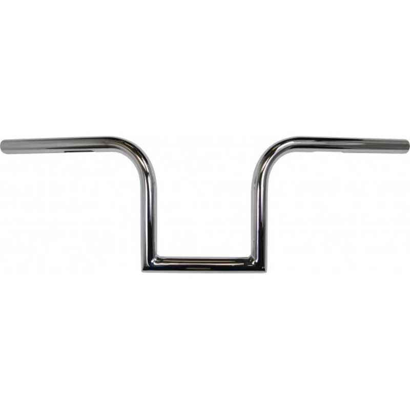 1 NARROW BOURBON APE BARS 8 RISE CHROME UNIVERSAL