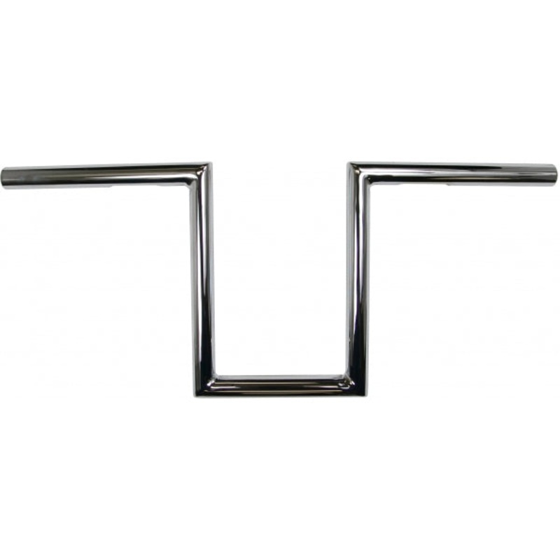 1 NARROW Z-BARS 10 RISE CHROME UNIVERSAL