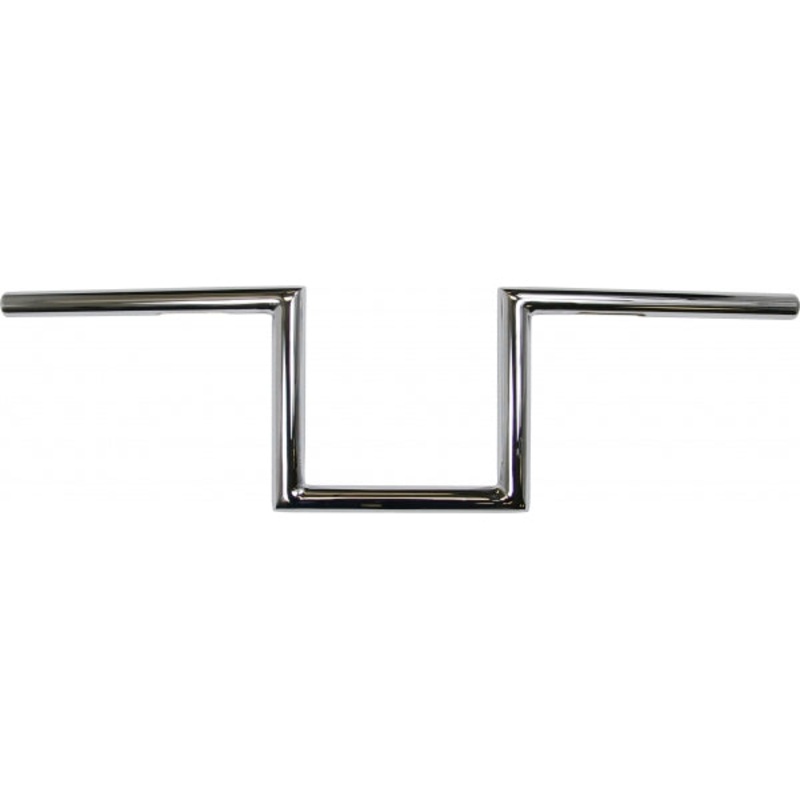 1 NARROW Z-BARS 6 RISE CHROME UNIVERSAL