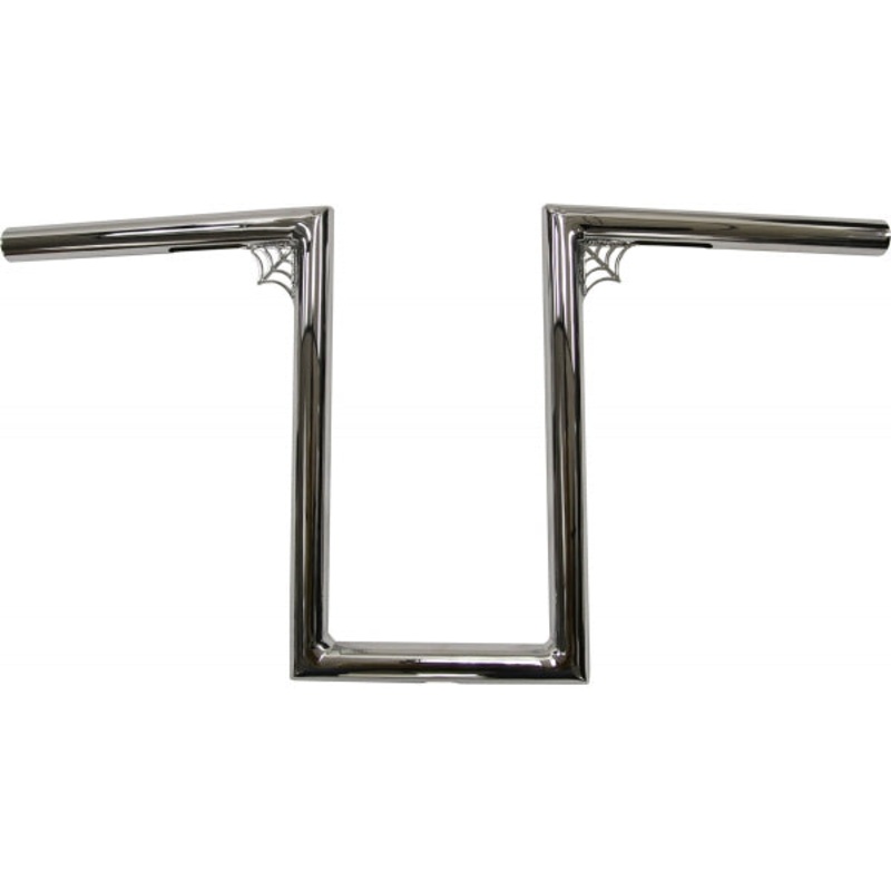 1 NARROW Z-BARS WEB 12 TALL CHROME UNIVERSAL
