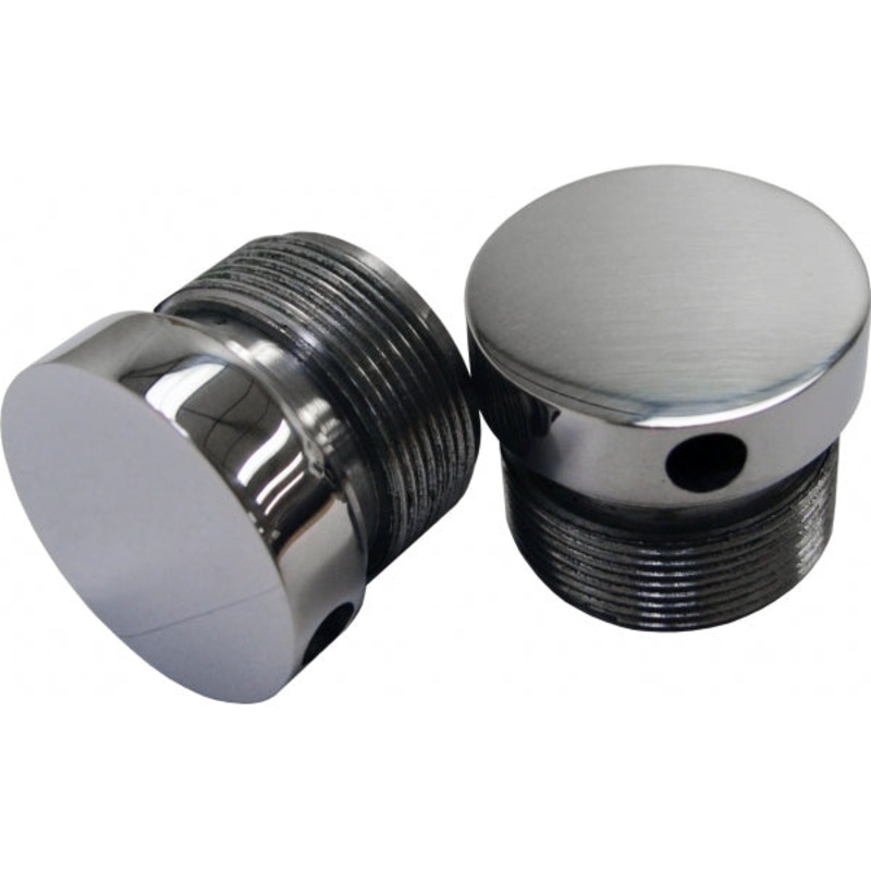 39MM FLUSH MOUNT FORK CAPS – POLISHED