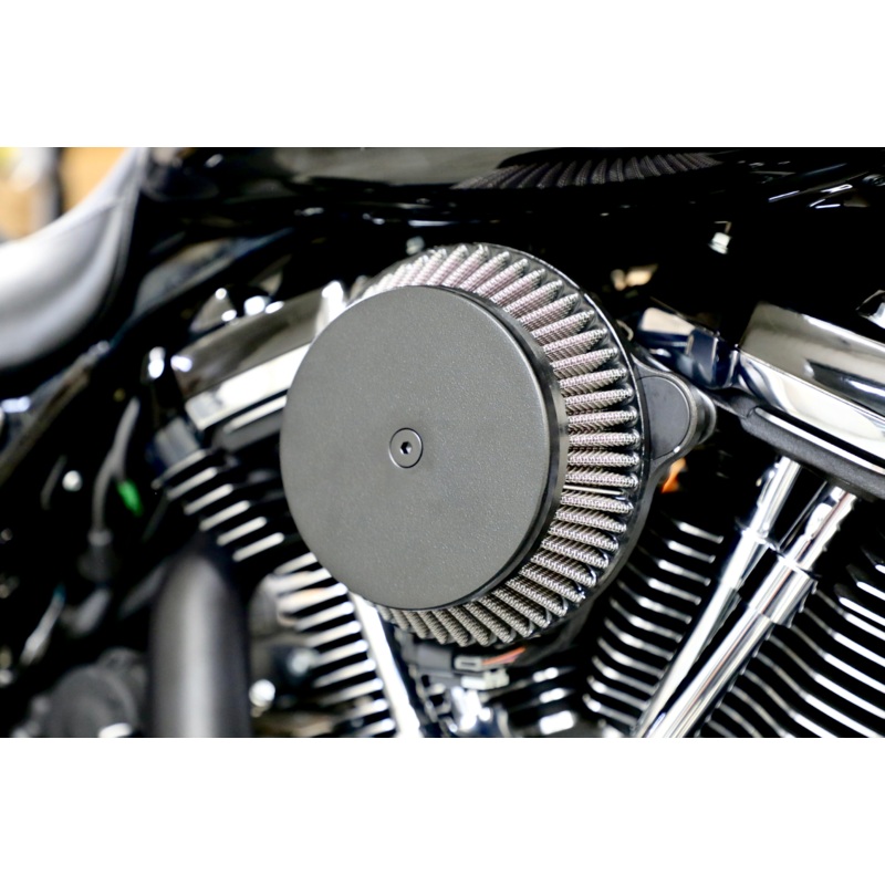 AIR CLEANER WITH PLAIN COVER (BLACK) M8