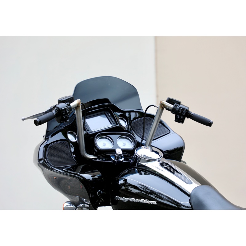 Road Glide Twin Peaks|Black|Chrome|Matte Black|Stainless Steel|Bronze|10″|13″|16″|19″