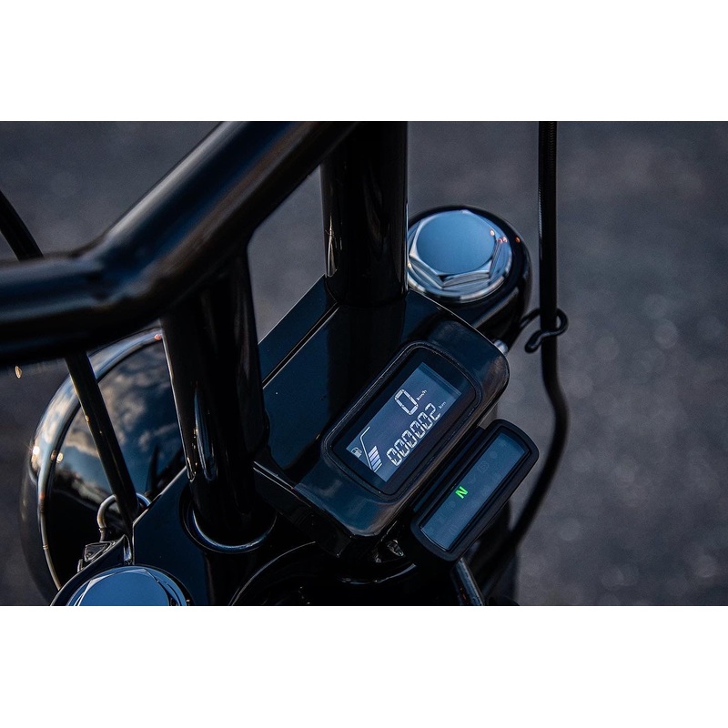 Softail Gauge Relocation (Gloss Black)