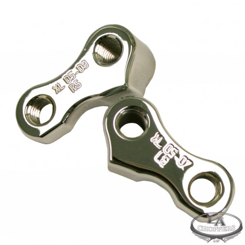 1  REAR LOWERING KIT CHROME FOR HD