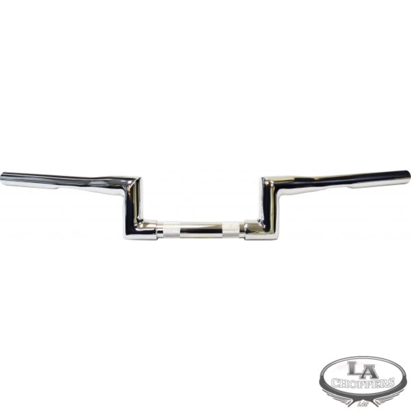 1 1/4 DIAMETER ZIPPER HANDLEBAR CHROME FOR HD