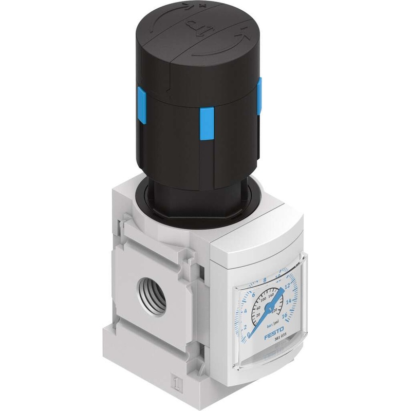 FESTO LOCKABLE PRESSURE REGULATOR MS4 (0.5-12 BAR)