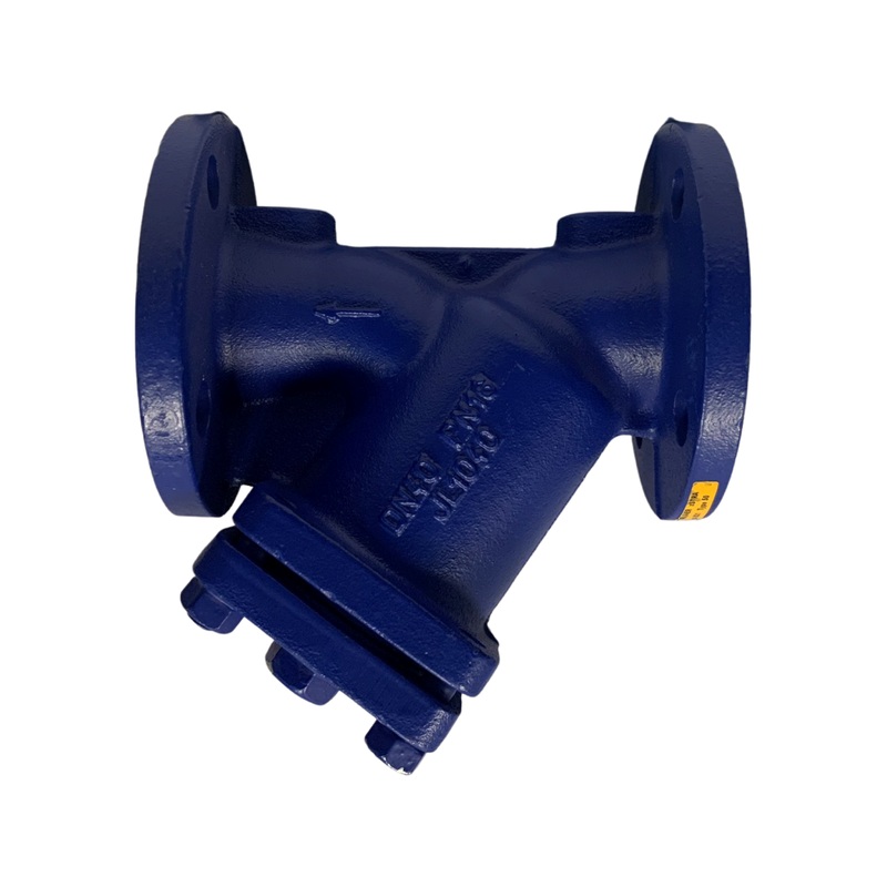 PN16 Flanged Y-Type Strainer Cast Iron Body, Stainless Steel Mesh